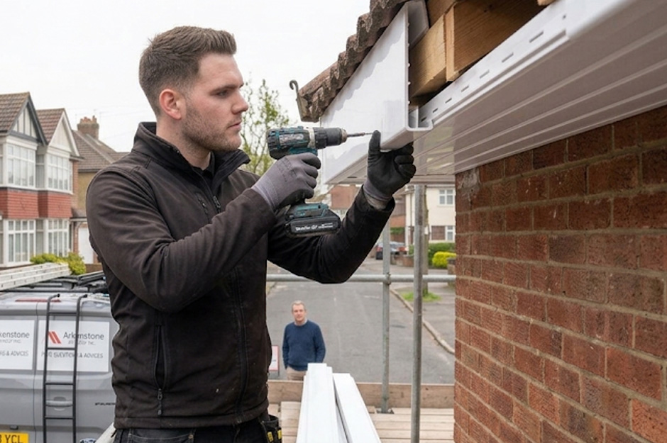 Fascia and Soffit Cork